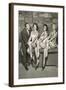 Art Linkletter with Bathing Beauties-null-Framed Art Print