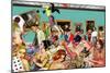 Art Lovers-Barry Kite-Mounted Premium Giclee Print