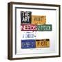 Art Market-Gregory Constantine-Framed Giclee Print