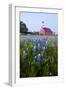 Art Methodist Church and Bluebonnets Near Mason, Texas, USA-Larry Ditto-Framed Photographic Print