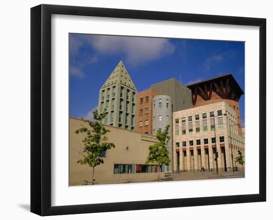 Art Museum and Public Library, Denver, Colorado, USA-Jean Brooks-Framed Photographic Print