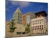 Art Museum and Public Library, Denver, Colorado, USA-Jean Brooks-Mounted Photographic Print