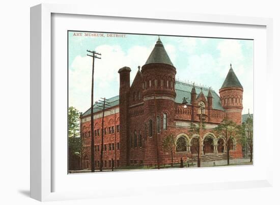 Art Museum, Detroit, Michigan-null-Framed Art Print