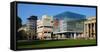 Art Museum on Palace Square in Stuttgart, Baden-Wurttemberg, Germany, Europe-Hans-Peter Merten-Framed Stretched Canvas