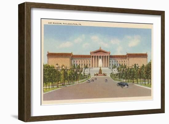 Art Museum, Philadelphia, Pennsylvania-null-Framed Art Print