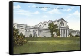 Art Museum, St. Louis, Missouri-null-Framed Stretched Canvas