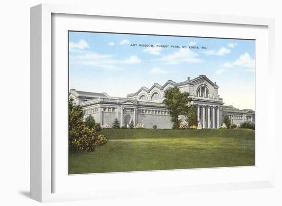 Art Museum, St. Louis, Missouri-null-Framed Art Print