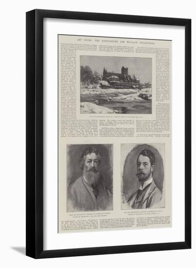 Art Notes, the Kepplestone and Wallace Collections-null-Framed Giclee Print