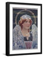 Art Nouveau Angel-null-Framed Art Print