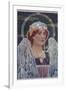 Art Nouveau Angel-null-Framed Art Print