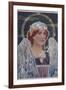 Art Nouveau Angel-null-Framed Art Print