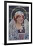 Art Nouveau Angel-null-Framed Art Print