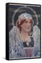 Art Nouveau Angel-null-Framed Stretched Canvas