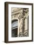 Art Nouveau building on Alberta Street in central Riga, Latvia-Keren Su-Framed Photographic Print