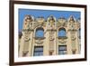 Art Nouveau building on Alberta Street in central Riga, Latvia-Keren Su-Framed Photographic Print