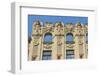 Art Nouveau building on Alberta Street in central Riga, Latvia-Keren Su-Framed Photographic Print