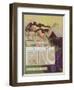 Art Nouveau Cigarettes, Los Cigarillos Women Smoking, UK, 1920-null-Framed Giclee Print