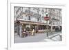 Art Nouveau Entrance to the Metro Station at Cafe Kleber-Markus Lange-Framed Photographic Print