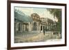 Art Nouveau Facade in Vichy, France-null-Framed Premium Giclee Print