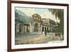 Art Nouveau Facade in Vichy, France-null-Framed Premium Giclee Print