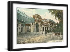 Art Nouveau Facade in Vichy, France-null-Framed Art Print