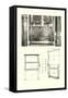 Art Nouveau Furniture-null-Framed Stretched Canvas
