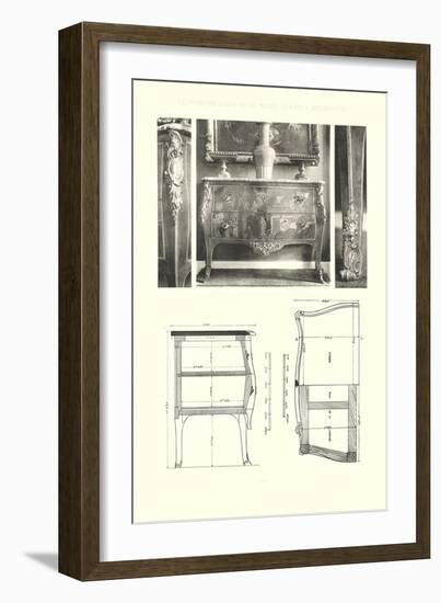 Art Nouveau Furniture-null-Framed Art Print