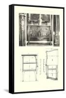 Art Nouveau Furniture-null-Framed Stretched Canvas