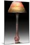 Art Nouveau Glass Lamp-null-Mounted Photographic Print