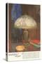 Art Nouveau Handel Lamp-null-Stretched Canvas