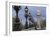 Art Nouveau Lamps Posts on Pont Alexandre III - I-Cora Niele-Framed Giclee Print