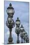 Art Nouveau Lamps Posts on Pont Alexandre III - II-Cora Niele-Mounted Giclee Print