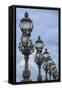 Art Nouveau Lamps Posts on Pont Alexandre III - II-Cora Niele-Framed Stretched Canvas
