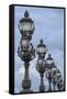 Art Nouveau Lamps Posts on Pont Alexandre III - II-Cora Niele-Framed Stretched Canvas