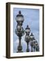 Art Nouveau Lamps Posts on Pont Alexandre III - II-Cora Niele-Framed Giclee Print