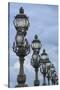 Art Nouveau Lamps Posts on Pont Alexandre III - II-Cora Niele-Stretched Canvas