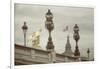 Art Nouveau Lamps Posts on Pont Alexandre III - III-Cora Niele-Framed Giclee Print