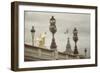 Art Nouveau Lamps Posts on Pont Alexandre III - III-Cora Niele-Framed Giclee Print