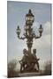 Art Nouveau Lamps Posts on Pont Alexandre III - IV-Cora Niele-Mounted Giclee Print