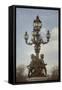 Art Nouveau Lamps Posts on Pont Alexandre III - IV-Cora Niele-Framed Stretched Canvas