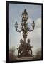 Art Nouveau Lamps Posts on Pont Alexandre III - IV-Cora Niele-Framed Giclee Print