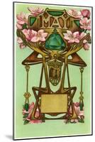 Art Nouveau May, Gemini-Found Image Press-Mounted Giclee Print