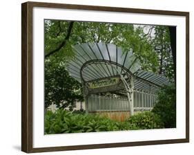 Art Nouveau Metro Entrance, Paris, France, Europe-Nigel Francis-Framed Photographic Print