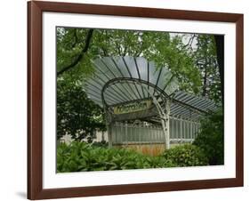 Art Nouveau Metro Entrance, Paris, France, Europe-Nigel Francis-Framed Photographic Print