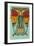 Art Nouveau November, Sagittarius-Found Image Press-Framed Giclee Print