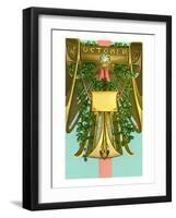 Art Nouveau October, Scorpio-null-Framed Art Print