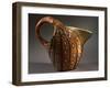 Art Nouveau Orange Jug with Gilt Spout, 1910, Majolica-Andre Metthey-Framed Giclee Print