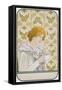 Art Nouveau Poster Advertising Hot Chocolate-null-Framed Stretched Canvas