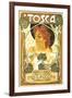 Art Nouveau Poster for Tosca-null-Framed Art Print