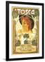 Art Nouveau Poster for Tosca-null-Framed Art Print
